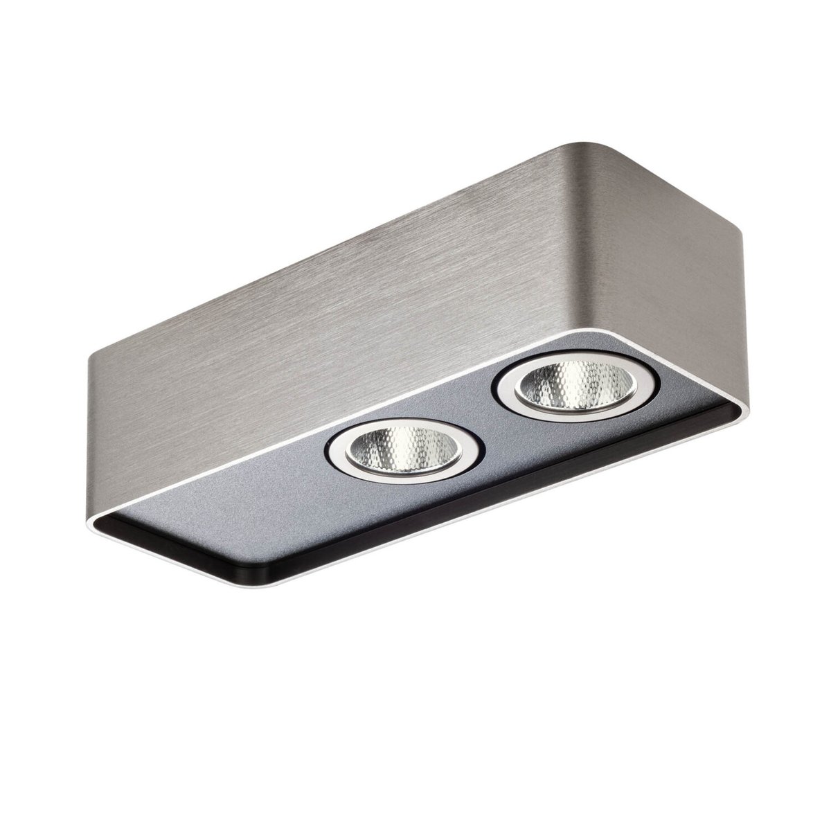 YUKI PL LED 2X4.5W 2700K FN/BK TRIAC