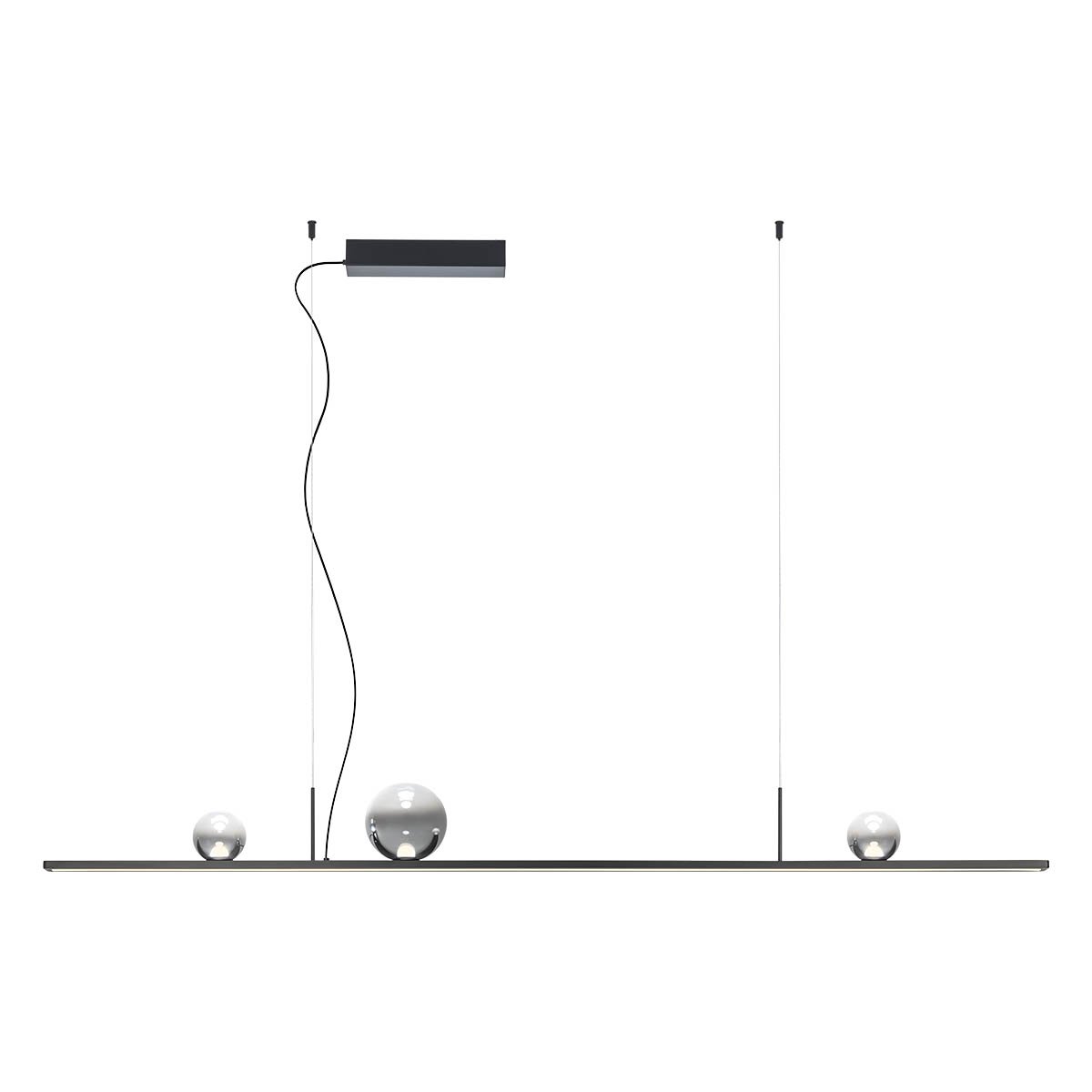 DUNE SU LED 48W IP20 SBK/SMOKE 2700K