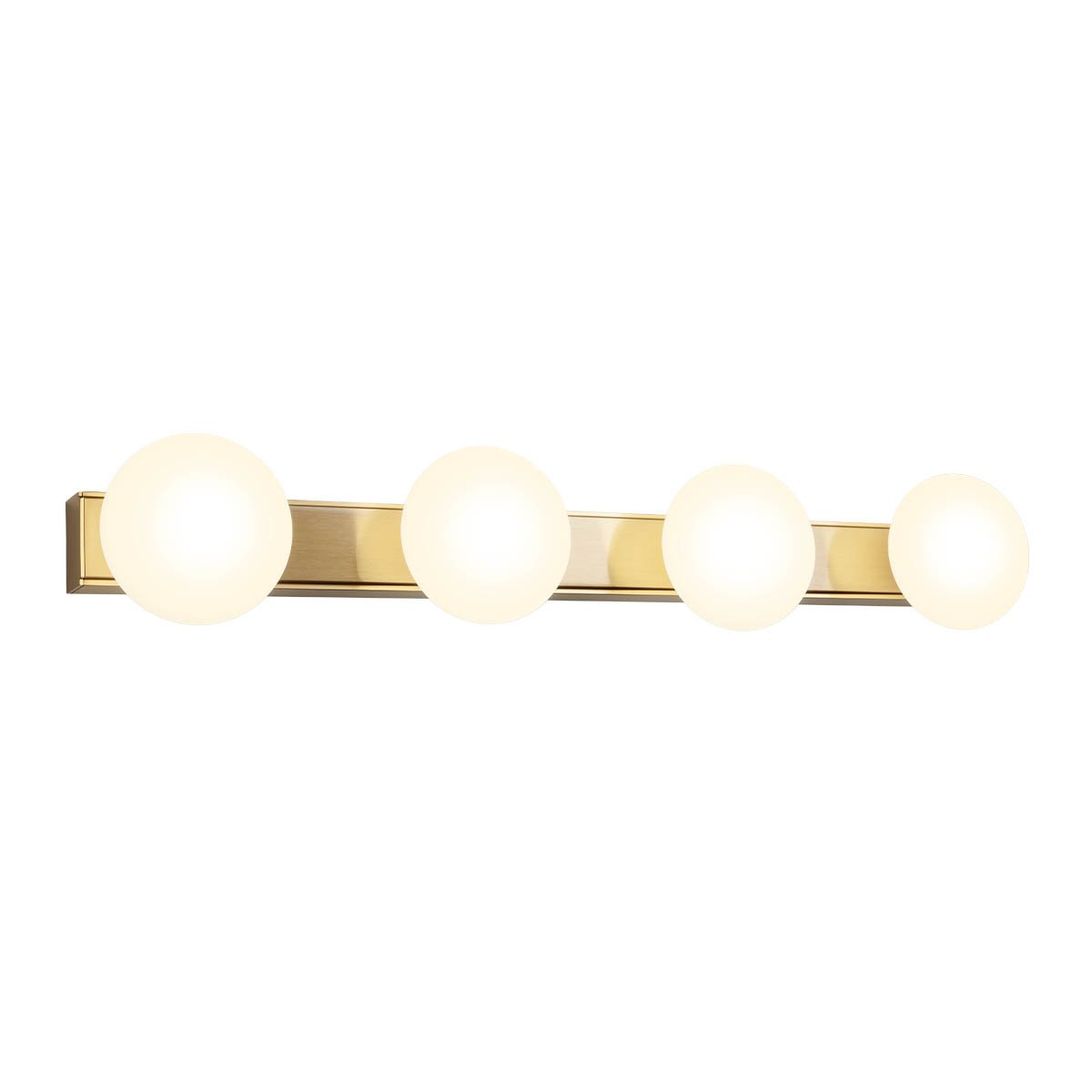 OVUM PL LED 4X5W 3000/4000K IP44 BRASS