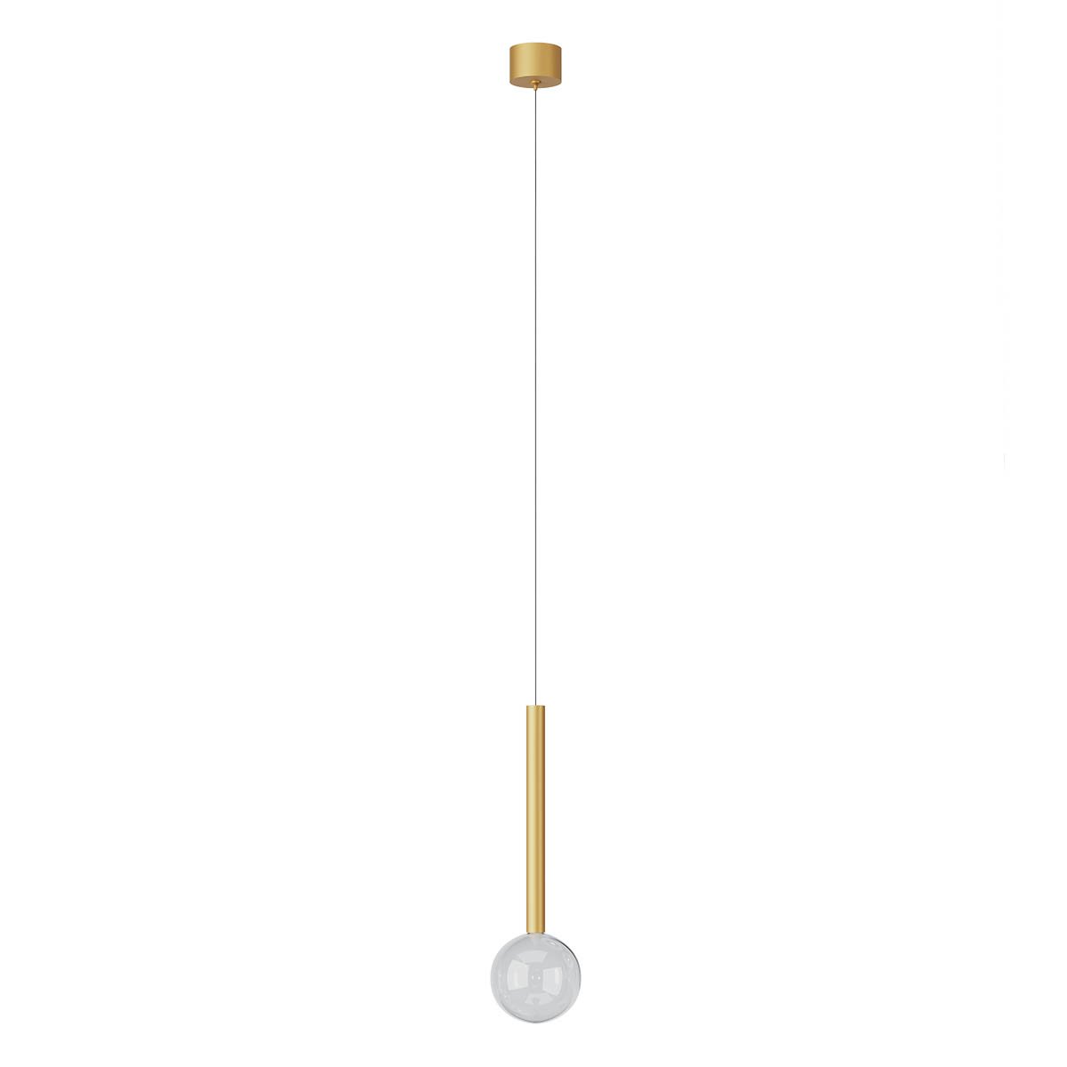 BOLLA SU LED 8W 2700K/3000K MATT GOLD TRIAC