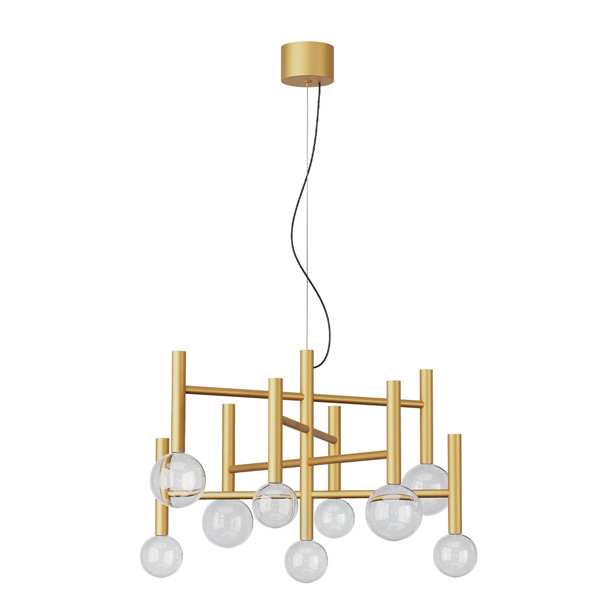 BOLLA SU LED 42W 2700K/3000K MATT GOLD TRIAC