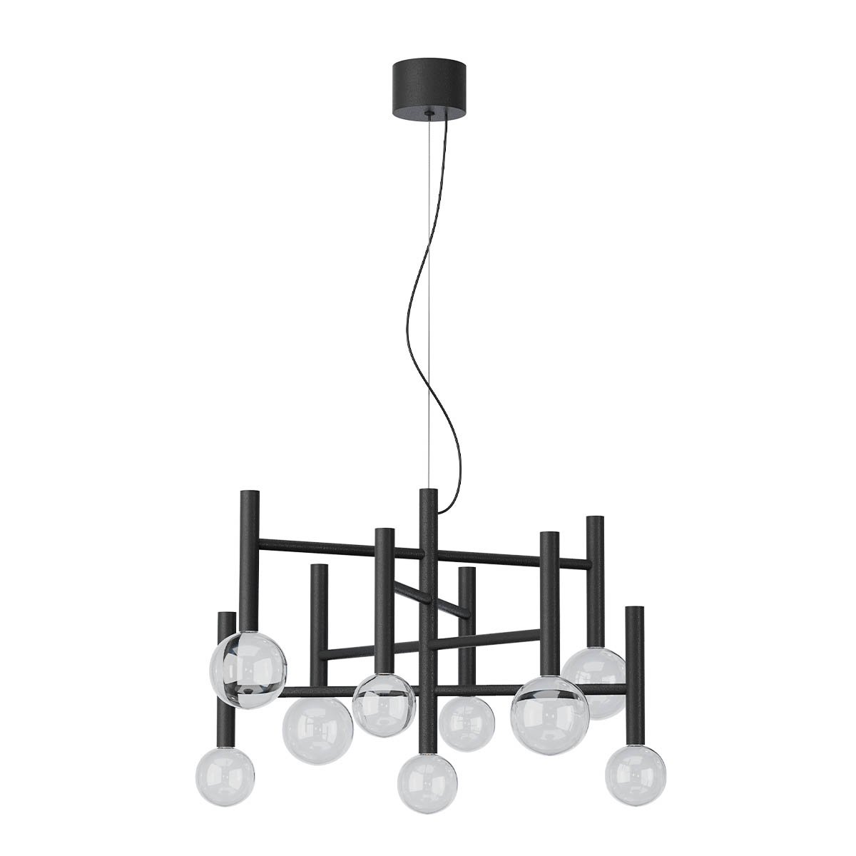 BOLLA SU LED 42W 2700K/3000K BK  TRIAC