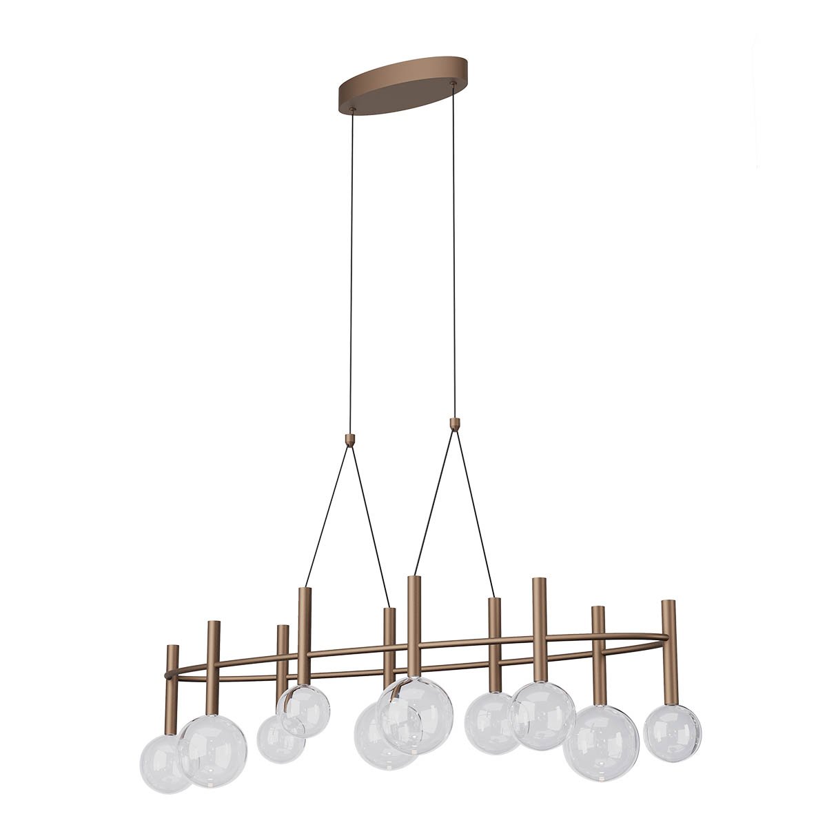 BOLLA SU LED 44W 2700K/3000K COFFEE  TRIAC